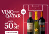 Llegó el vino para Qatar
