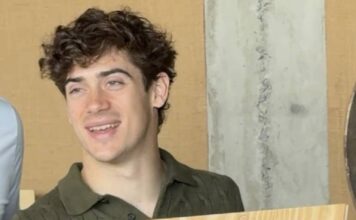 Colapinto disfrutó de Buenos Aires con asado y malbec