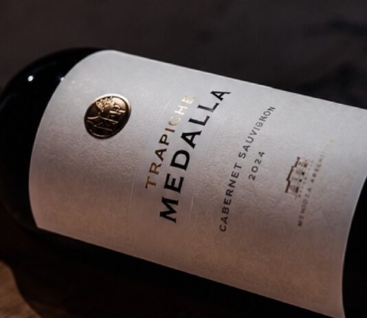 Trapiche Medalla Cabernet Sauvignon reconocido en los Sommeliers Choice Awards