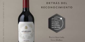 Rutini Apartado Gran Malbec 2023 recibe la Master Medal de The Drinks Business